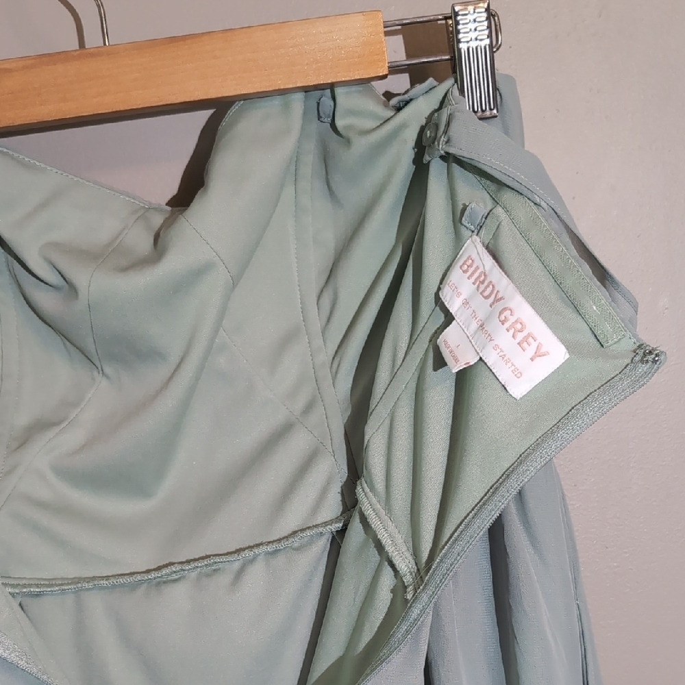 Birdy Grey Strapless Sage Green Dress - Picture 9 of 10
